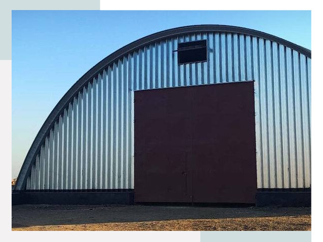 Бескаркасные ангары в Гагарине