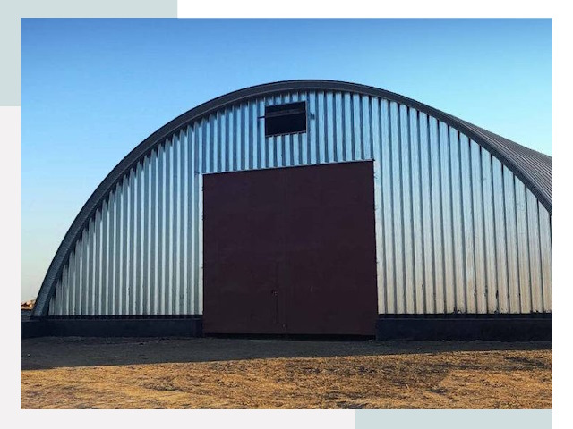 Арочные ангары в Гагарине