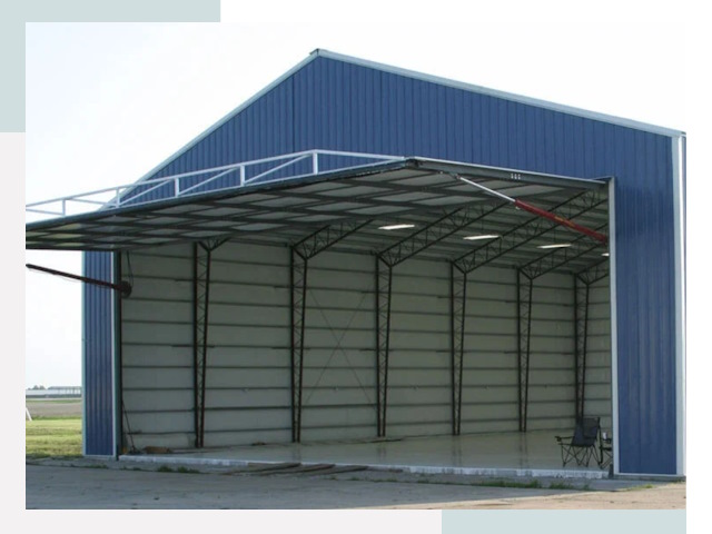 Прямо стенные ангары в Гагарине