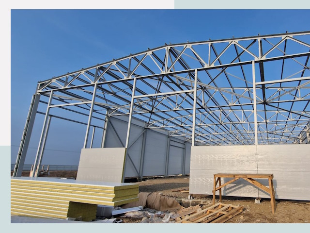 Утепленные ангары в Гагарин от 624 руб. за м²