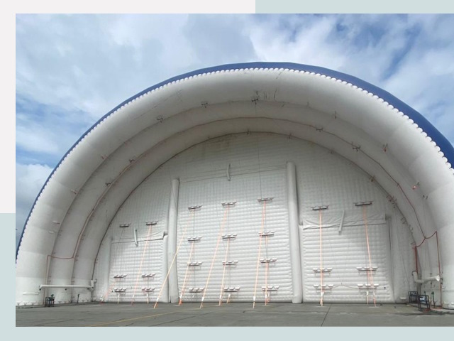 Пневмокаркасные ангары от СтальСтрой-Ггр по цене от 624 руб.