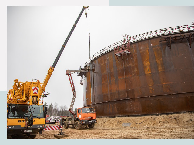 Монтаж резервуаров в Гагарине от 624 руб. за м³