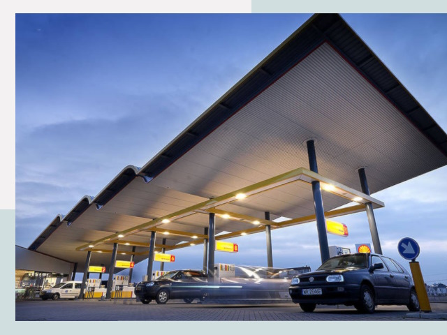 Навесы для АЗС в Гагарин от 624 руб. - Защита и комфорт