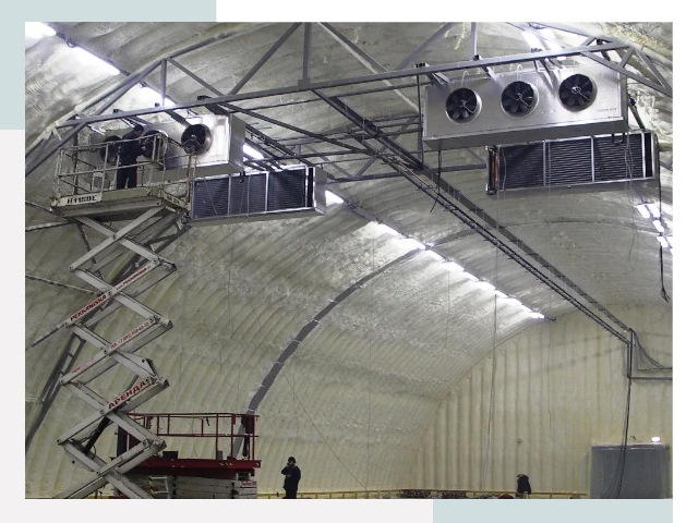 Оснащение ангаров в Гагарине